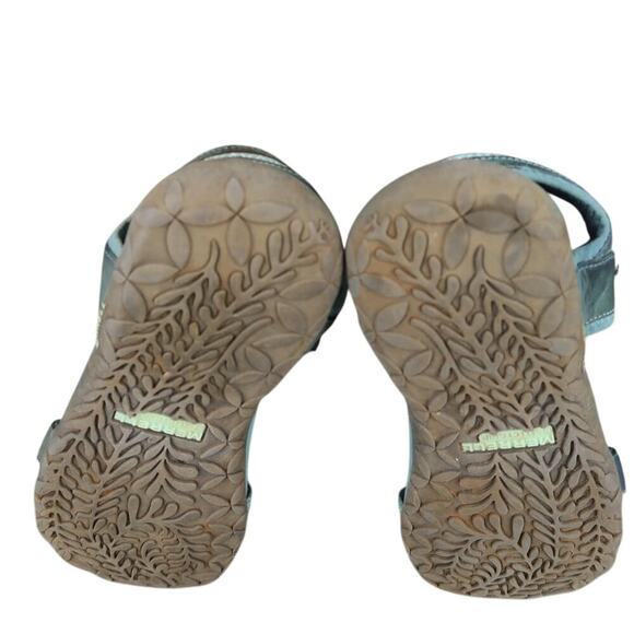 Merrell Shoes Womens 6 Sandals Sport Casual Leather Adjustable Strap Comfort - Picture 10 of 11